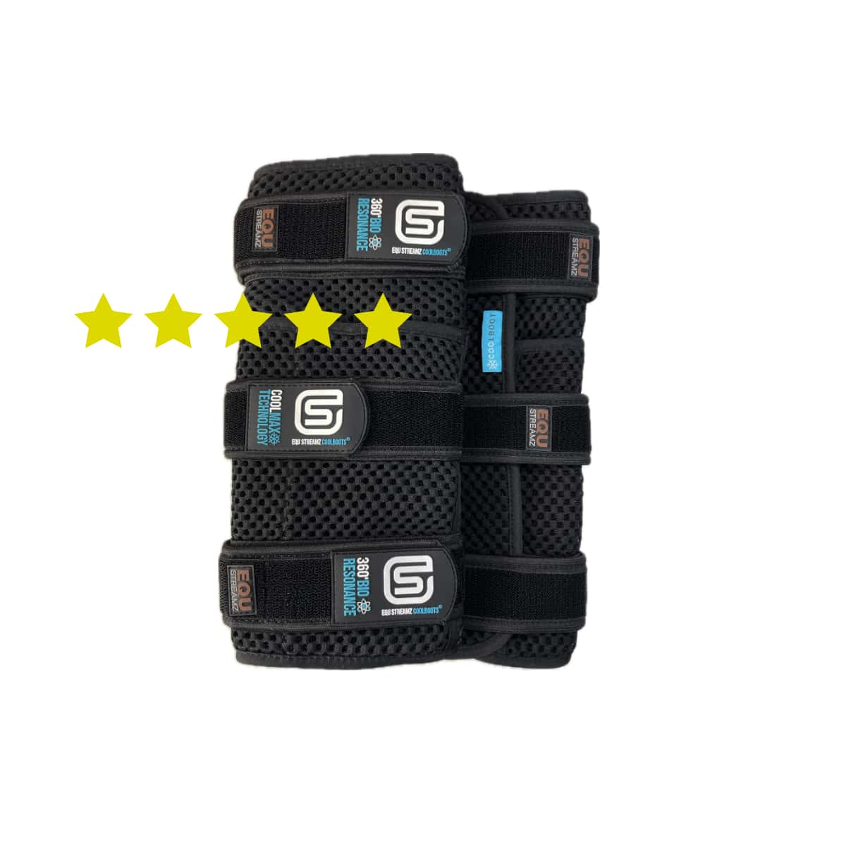 EQU Streamz coolboots with 5 star rating