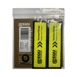 EQU Streamz Reflective turnout strips for horses outside/turned out who may chew at the bands. In compostable packaging.